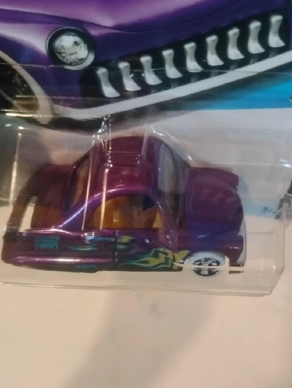 Mattel Hot Wheels Tooned Purple Passion Toy Car - Purple & Yellow